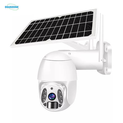 Camara De Seguridad Two Way Audio CCTV Security Camera Solar Panel Security Dearzone Dome 4G PTZ Wifi Battery Operated IP 1080p hot