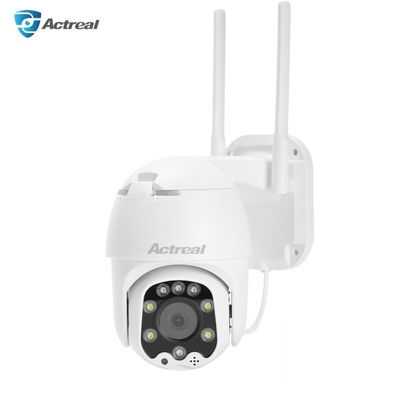 PAN-TILT 5X Super Optical Video 2 Way Zoom HD Night Vision Motion Alarm CCTV Full Color Audio Security PTZ Dome WiFi POE 5MP IP Camera