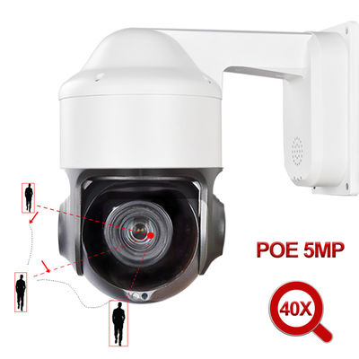 NIGHT VISION POE 5MP AI Humanoid Auto Tracking PTZ Camera 36X Zoom 4.5-135mm Lens IP Starlight IR 200m Lens H.265 P2P IP66 Audio