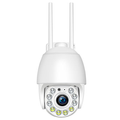 Outdoor Integrated Siren 1080p Ptz Wifi Long Range Dome Security IP Two Way Audio Camera Hd Motion Detection CCTV Camera