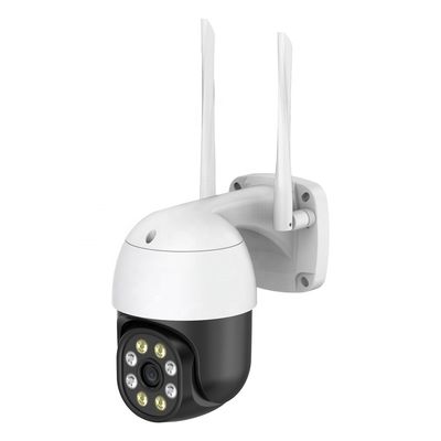 Mini HD 3MP 2Inches CCTV Human Motion Detection Dual Lights AI Alarm WIFI PTZ IP Camera 1296P 3.6mm Outdoor Dome Two Way Audio Security