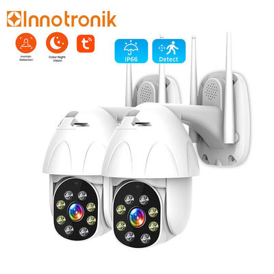 Human Motion Tracking Innotronik Tuya WiFi 1080P PTZ Camera CCTV Surveillance Night Vision Full Color Wireless WiFi Security Camera