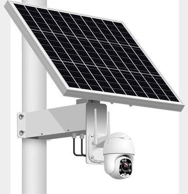 Human Motion Tracking 7/24H Solar Powered Low Power 4G PTZ Dome IP Camera