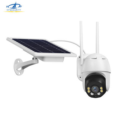 HFSecurity SC05-24H Outdoor Built-in Wireless Siren Digital CCTV Security Camera 2MP PTZ Battery Solar Powered Camera 4g Camera Outdoor