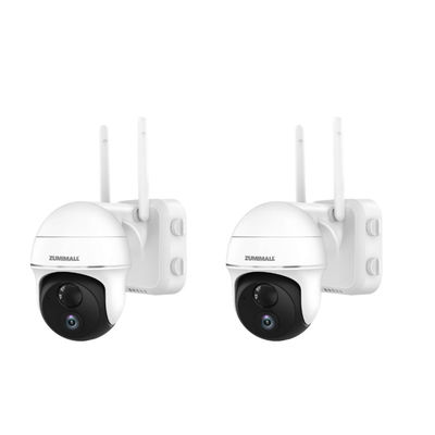 Four Outdoor Wireless IP Ptz Camera Surveillance Security Prevention Function Zumimall Wifi CCTV Camera Dome 2mp Night Vision