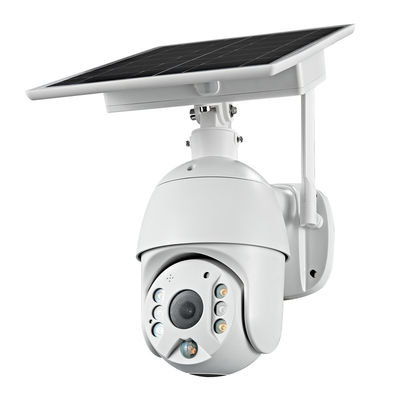 Waterproof / Waterproof Outdoor Wireless IP WiFi Solar Power PTZ Camera Dome HD Security Smart CCTV Camera