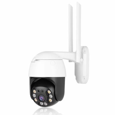 Amazon 5MP Built-in Wireless Security Siren IP Camera WiFi CCTV PTZ Outdoor Camera Black Auto Tracking ICSEE