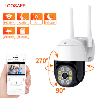 Good Quality NIGHT VISION Full HD 1080P Wireless Outdoor CCTV IP Dome CCTV Camera Ptz Wifi With Alarm Recording