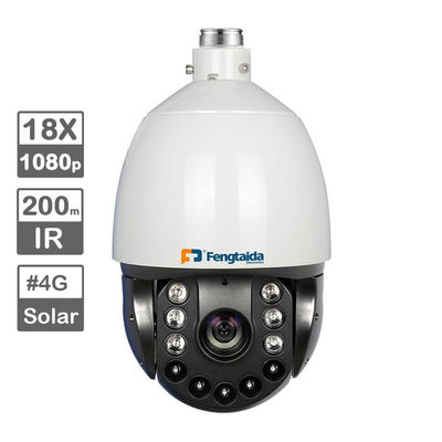 NIGHT VISION OEM POE wireless dome auto tracking camera surveillance solar outdoor wifi 4G ptz powered outdoor security cctv solar camera